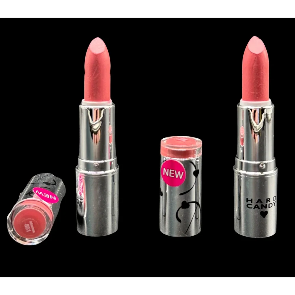 Lot of 2 Hard Candy Plumping Serum Lipstick Infamous 851 💄 Retired Color